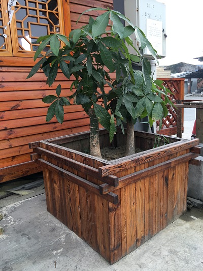 樂山防腐木花箱