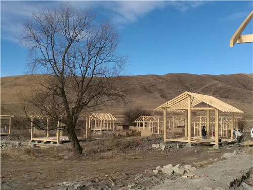 樂山防腐木棧道